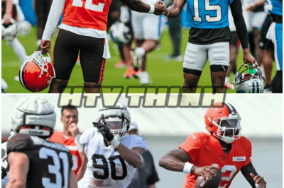 🔥 “They Just Jealous!” — Shedeur Sanders CLAPS BACK at Haters After Humiliating Panthers in Joint Training Session 🏈😤