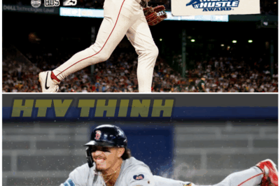 ⚾❤️ Jarren Duran Wins 2025 Heart & Hustle Award – And It Wasn’t Even Close 🚨👏