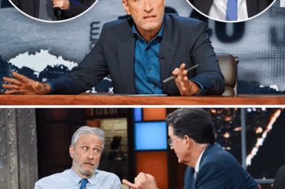 Apple’s Bold Move Sparks Outrage: Jon Stewart and Stephen Colbert Unite Against Censorship, Igniting Industry Turmoil