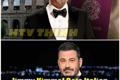 🎭 “Jimmy Kimmel to America: ‘Ciao!’ Late-Night Star Scores Italian Citizenship and Might Bounce”