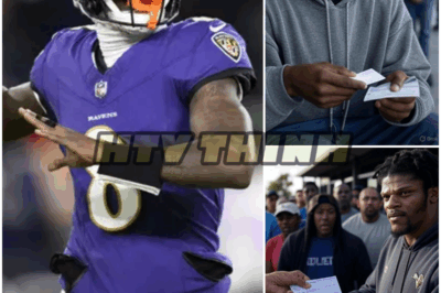 🔥 Baltimore Ravens’ Lamar Jackson Shocks Fans by Donating Entire $12.9M Bonus to Homeless Shelter — “No One Deserves to Sleep on a Sidewalk,” He Declares! 🏠💰