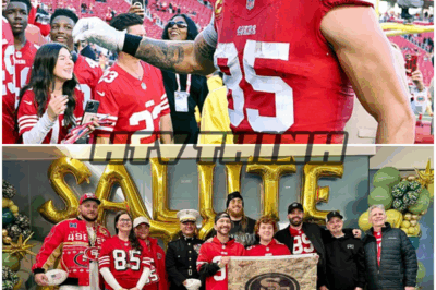 🔥 George Kittle SHOCKS NFL World by Rejecting $10M Deal Over Gentrification Scandal — “I Won’t Back Anyone Displacing Families!” 🏠✊