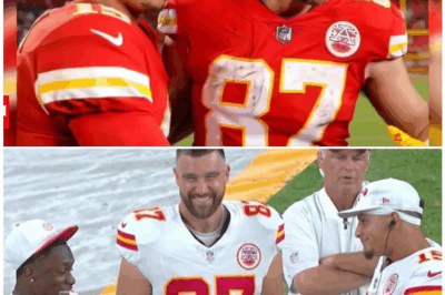 😂🔥 Mahomes Holds “Magic Pen,” Kelce Can’t Breathe from Laughing — Did the Chiefs Just Meme Themselves?!