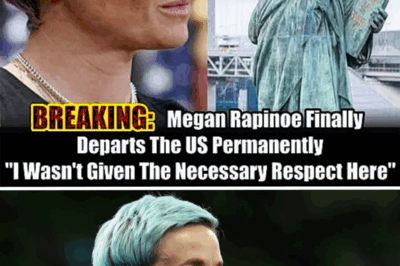 Megan Rapinoe Stuns Fans with Shocking Decision to Leave the U.S.: “I Got No Respect” — Her Next Move Revealed Amid Fierce Backlash and Public Outcry