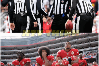 🏈⚡NFL SHOCKWAVE: Refs Given POWER to Eject Players Who Kneel During National Anthem — League’s Most Explosive Rule Yet Ignites Outrage, Protests, and Praise! 😱