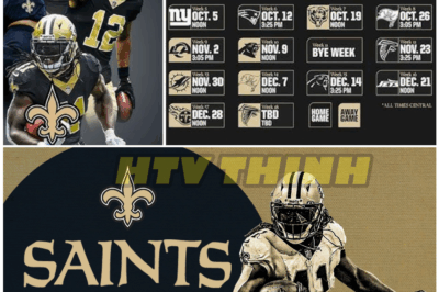 😱📅Saints’ 2025-26 Schedule UNVEILED — And They’re Calling It a Super Bowl Run?! Bold Move!