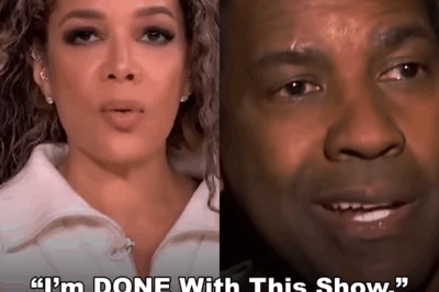 “I’m DONE With This Show.” — Denzel Washington SHUTS DOWN Sunny Hostin on The View