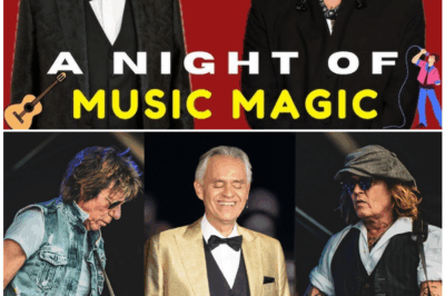 🎤 “Johnny Depp Sings with Andrea Bocelli?! Yes, That Actually Happened—and It Was MAGICAL!”