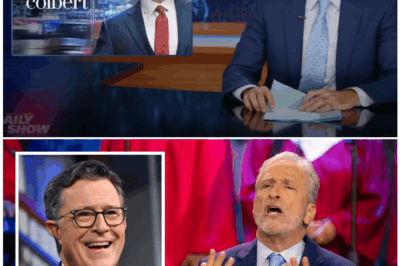😱 “Jon Stewart BREAKS SILENCE on Colbert’s Shocking ‘Late Show’ Exit — You Won’t Believe What He Said!”