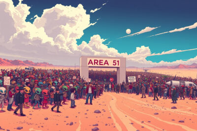 The Great Area 51 Invasion: What Would Happen If a Million People Stormed the Gates?