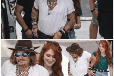 😱 “Johnny Depp’s Fiery New Flame EXPOSED! Fans Stunned as Redheaded Companion’s Identity Is Revealed!”
