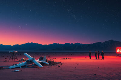 Unearthing Secrets: The Mysterious Plane Crash at Area 51 Finally Revealed!