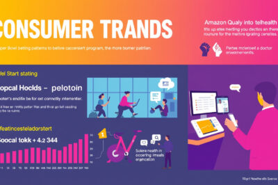 Unveiling Consumer Trends: Super Bowl Betting Patterns, Peloton's Leadership Shift, and Amazon's Foray into Telehealth Services