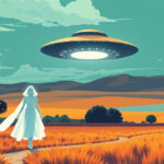 Unveiling the Extraordinary: A 1945 UFO Encounter and the Human-like Beings That Emerged