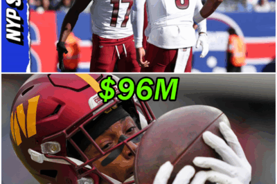Terry McLaurin’s $96 Million Breakthrough: Commanders’ Star Wide Receiver Ends Holdout in Style!