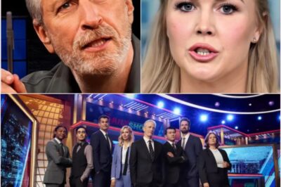 Jon Stewart’s Savage One-Liner — ‘Your Brain Missed Makeup’ — Leaves Karoline Leavitt Humiliated, Speechless, and Spiraling on Live TV as Internet Explodes in Laughter and Outrage