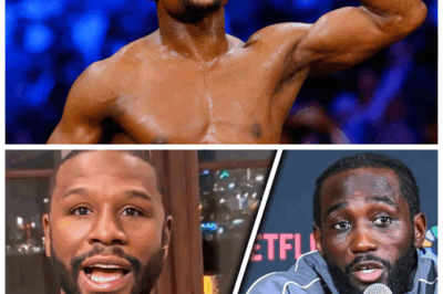 Floyd Mayweather 🥊🔥 SHOCKS the boxing world by calling out Terence Crawford in a fiery showdown after the Canelo Alvarez fight! “I’m not done yet, Crawford, I want you in the ring — let’s settle this once and for all,” he sneers with a wicked grin as fans gasp in disbelief. Rumors swirl that Mayweather’s thirst for revenge is more dangerous than ever, threatening to ignite a boxing war that could shatter records and destroy careers. Is this the fight of the century or just another desperate ploy for attention? Stay tuned for the explosive fallout! 👇