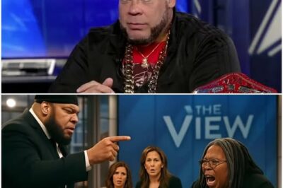 From the moment Tyrus took his seat on the set, the tension was palpable. The typical pleasantries of The View hosts