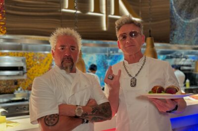 Guy Fieri and Gordon Ramsay Have ‘Freaky Friday’ Moment and Trade Looks at Hell’s Kitchen