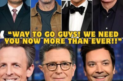 Jimmy Fallon and Fellow Comedians Unite for Surprise Show of Support at ‘The Late Show’ Following Colbert’s Cancellation