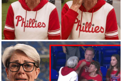 “THE TRUTH REVEALED! Phillies ‘Karen’ Speaks Out After Viral Outburst—Her Shocking Confession Will Change Everything! 🏟️😱💣 ‘I Was Just Defending My Family,’ She Says as the World Reacts—But Hidden Secrets and a Twisted Past Come to Light, Making This Scandal Even More Explosive! Fans and critics alike are in shock as the full story unfolds—prepare for the most jaw-dropping revelation of the year! 👇”