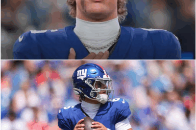 Giants Make Bold QB Switch: Rookie Jaxson Dart to Start Against Chargers in High-Stakes Sunday Showdown