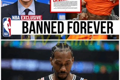 NBA BOMBSHELL: NBA Announces Kawhi Leonard’s Lifetime Ban After His $28,000,000 Fraud Scandal