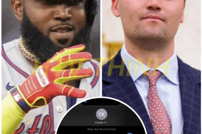 SHOCKING UPDATE: Marcell Ozuna’ confession to Charlie Kirk’s family when he learned secret details about the politician’s assassination shocked the whole of America: “I saw…”