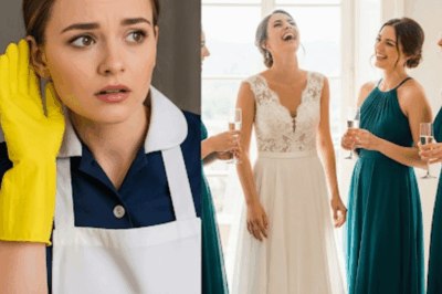 A CLEANING LADY OVERHEARD THE BRIDE’S CONFESSION MINUTES BEFORE THE WEDDING AND…