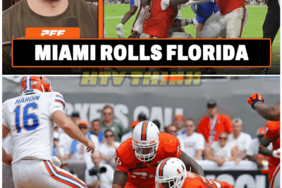 🦊 GRADE CONTROVERSY EXPLODES: Miami vs. Florida Review Sends Shock Through College Football—PFF Just Released Their Grades… and Fans Are LOSING IT 😱📉