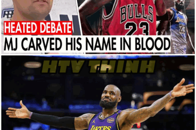Charlie Kirk DESTROYS LeBron’s Fan: “Jordan Carved His Name in Blood, LeBron in Bubble Rings” – HTT