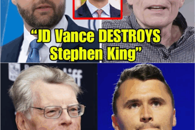 🚨🎭 “Horror Novelist vs. Rising Senator: Stephen King’s Post About Charlie Kirk Sparks JD Vance’s Brutal Response” 🌪️💔