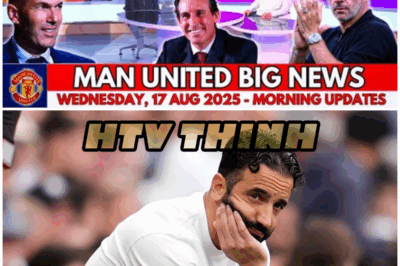 Ruben Amorim’s Clock Is Ticking: Will Zidane or Emery Take Over at Old Trafford? – HTT