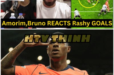 Amorim and Bruno SHOCK reaction to Marcus Rashford score TWO GOALS for Barcelona vs Newcastle in UCL – HTT