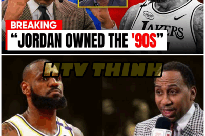 Stephen A. DESTROYS LeBron’s GOAT Case: ‘MJ Dropped 40 at 40!’ – HTT