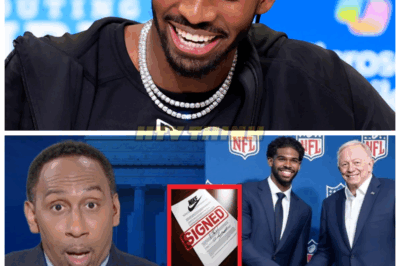 “Shedeur Sanders SHOCKS the world with the BIGGEST Nike deal EVER, leaving the NFL in utter disbelief! 💥👟🚨 ‘Who needs the NFL when you can have millions with Nike?’— insiders say this deal is so massive, it could rewrite sports history overnight! Rumors swirl that Shedeur’s signing has caused chaos among NFL execs, with some even questioning if the league’s future is at stake. This jaw-dropping move is sparking outrage, envy, and conspiracy theories galore—are we witnessing the fall of the NFL or just the rise of a new sports empire?!”