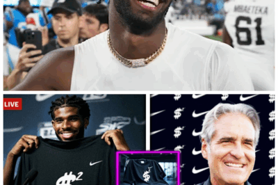 “Unbelievable! Shedeur Sanders’s Nike Logo Shirt Shatters Sales Records – $70 Million in Just Minutes! 🏆🔥💸 ‘Who knew a logo could cause this chaos?’ fans scream as the shirt sells out instantly, sparking a frenzy across the nation—this is not just a fashion statement, it’s a cultural phenomenon, and the shocking truth behind its explosive success will blow your mind! 👇”