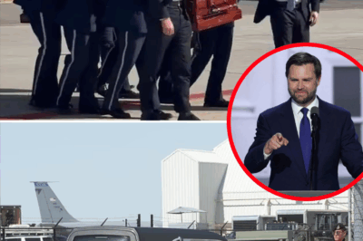 A Nation Watches in Silence as Vice President J. D.Vance Carries Charlie Kirk’s Coffin on a Final Journey That Brought Grieving Family, Politics, and History Together