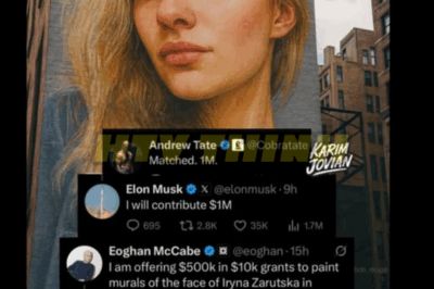💔🎨 A Nation Mourns as Billionaires Step In: Elon Musk and Andrew Tate Pledge $2 Million to Honor Iryna Zarutska, the Artist Gone Too Soon