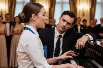 She ordered the maid to play the piano in front of everyone to humiliate her, but when she started, no one expected what happened.