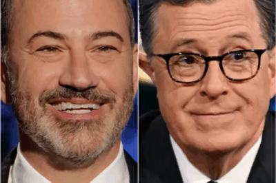 🔥😂 Two Kings, One Night: Jimmy Kimmel and Stephen Colbert Trade Thrones in a Historic Late-Night Crossfire 🎤