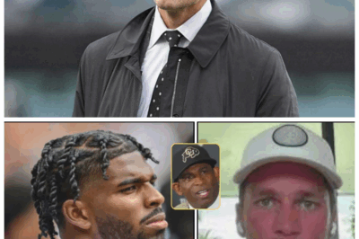 🚨🔥 TOM BRADY UNLEASHES A SHOCKING EXPOSÉ on Shedeur Sanders in a brutal interview that will leave fans stunned and questioning everything! “You think you’re the future? Let me tell you the truth,” Brady sneers with icy disdain as he tears into the young star, revealing secrets that could ruin his career overnight. The legendary quarterback’s harsh words ignite a firestorm of controversy, threatening to crush Sanders’ rising star and expose hidden truths no one was prepared for. Is this the moment Shedeur’s dreams shatter forever? Prepare for the chaos! 👇