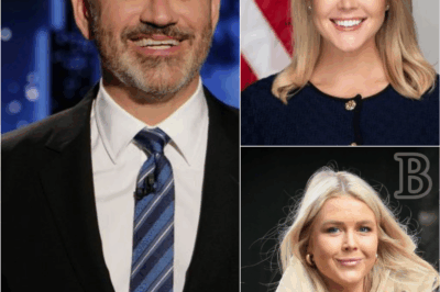 💋📺 From Jokes to Jaw-Drops: Jimmy Kimmel’s Flirtation With Karoline Leavitt Sparks Shockwaves Across Social Media