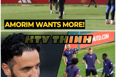 🔥Ruben Amorim SCOLDS all United players during training, demanding that they do more… – HTT