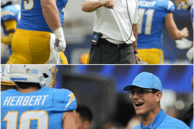 Jim Harbaugh Makes History With Perfect Week 1 Record as Chargers Head Coach Extends Streak to 6-0