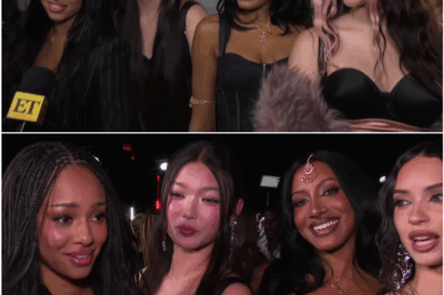 KATSEYE Celebrates MTV VMA Victory Backstage While Fangirling Over Ariana Grande in Exclusive ET Interview