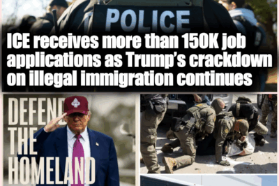 ICE Draws More Than 150,000 Job Applications Amid Trump’s Immigration Crackdown