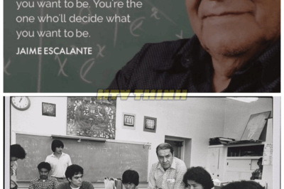 MAKING A DIFFERENCE: JAIME ESCALANTE – A LEGACY OF INSPIRATION AND EDUCATION