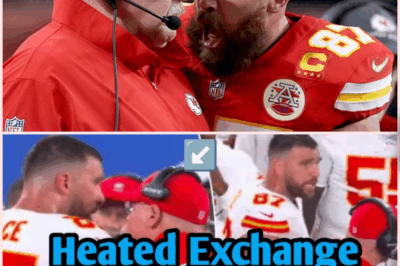 Andy Reid, Travis Kelce Exchange Heated Words on Chiefs Sideline During Victory Over Giants