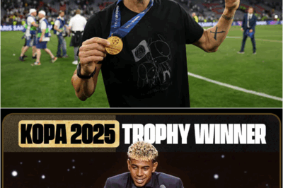 🔥🏆 Lamine Yamal Clinches 2025 Kopa Trophy While Gyökeres Steals Gerd Müller Spotlight!
